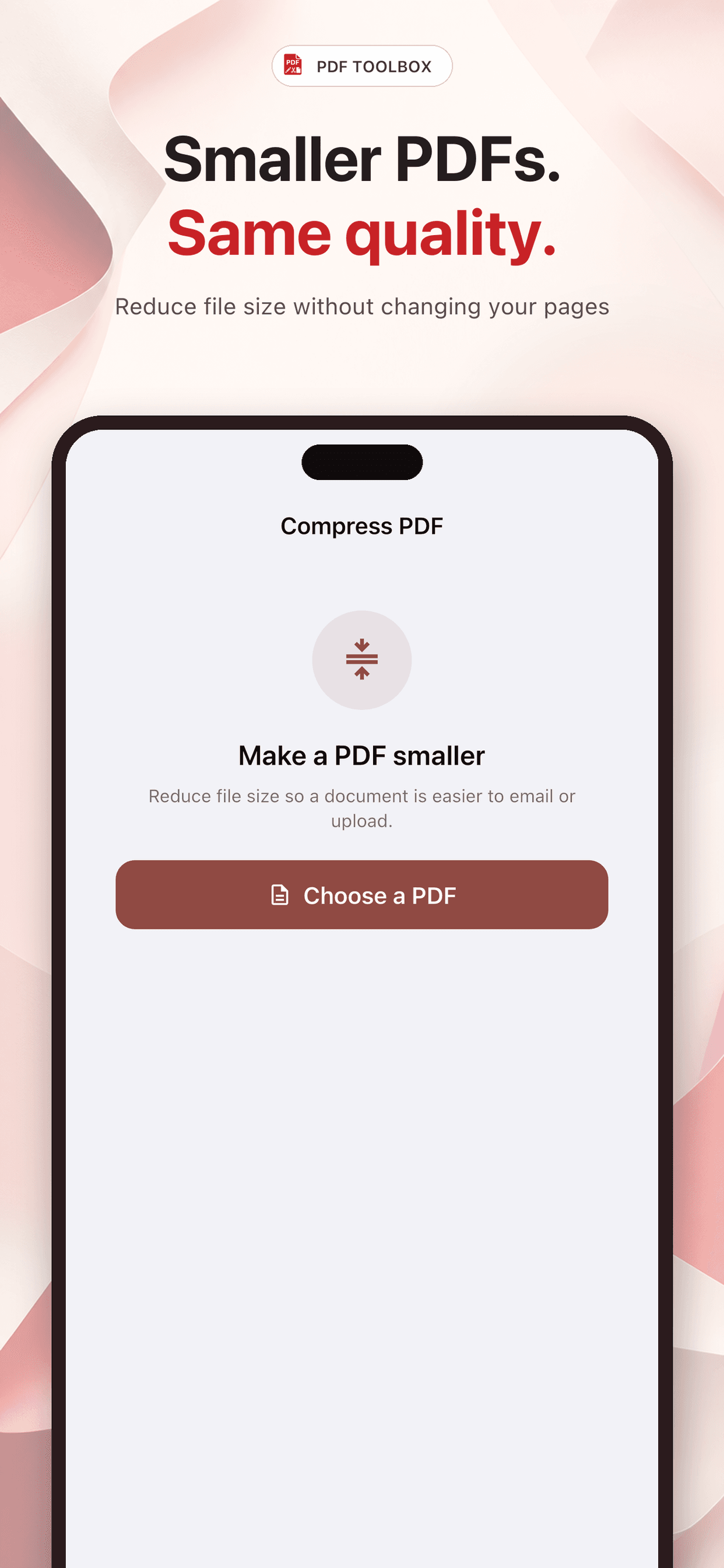 Local PDF Toolbox — Compress without uploading