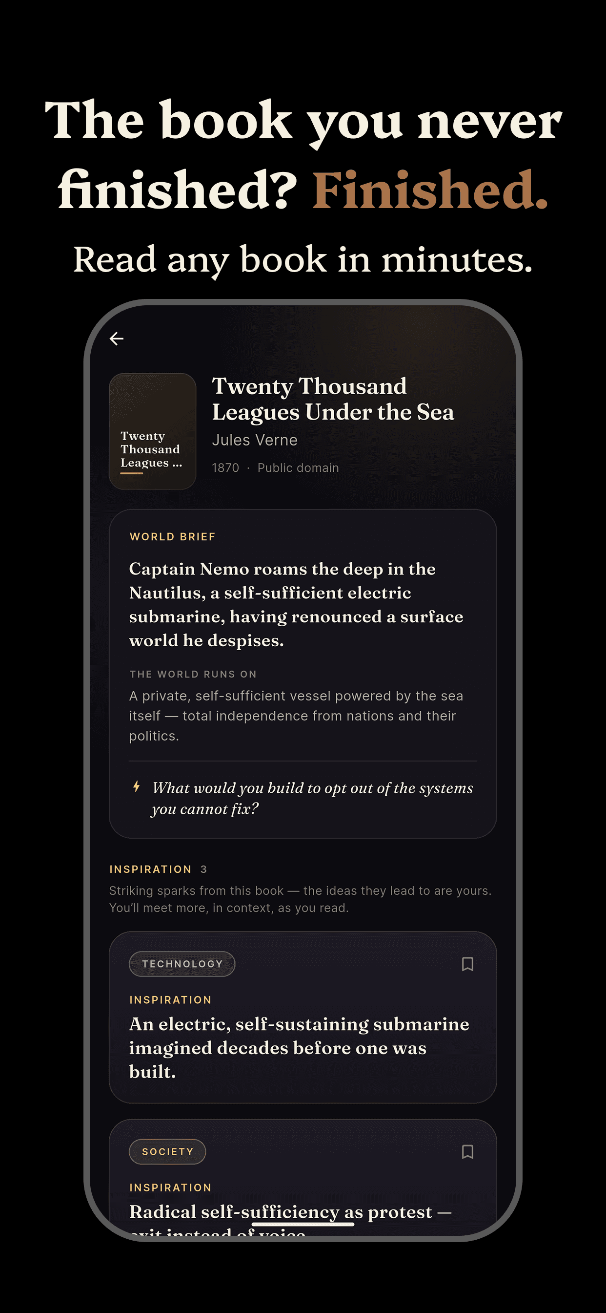 Sift — Read any book in minutes