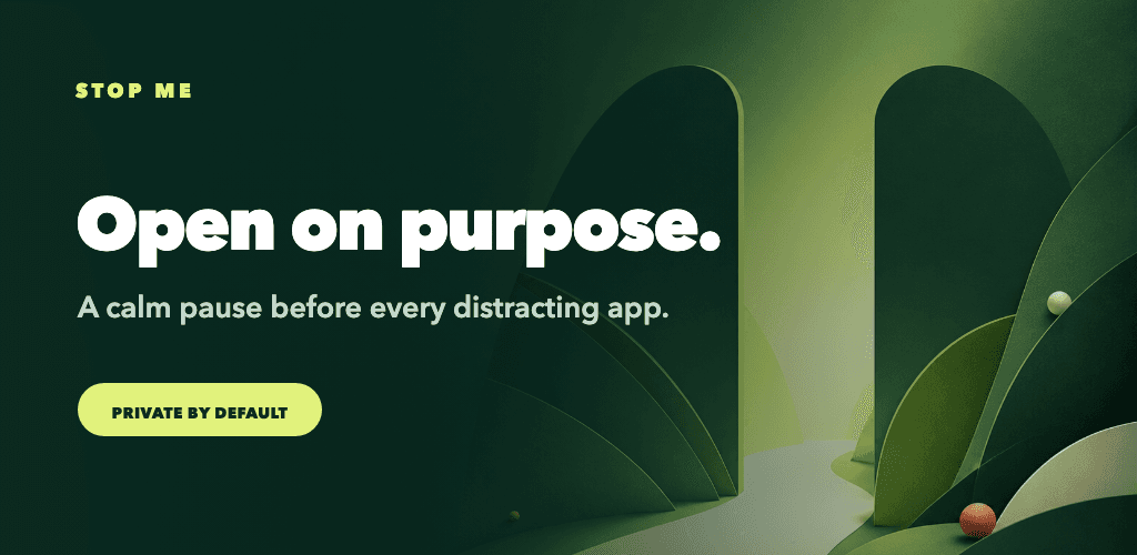 Stop Me — feature graphic